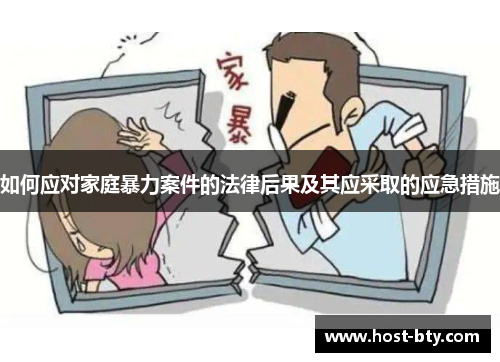 如何应对家庭暴力案件的法律后果及其应采取的应急措施