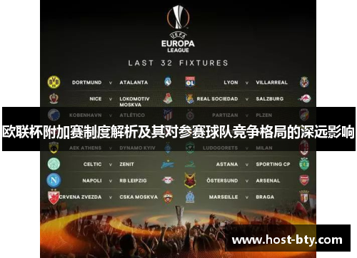 欧联杯附加赛制度解析及其对参赛球队竞争格局的深远影响