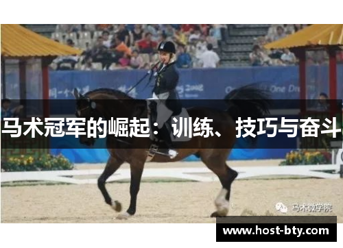 马术冠军的崛起：训练、技巧与奋斗